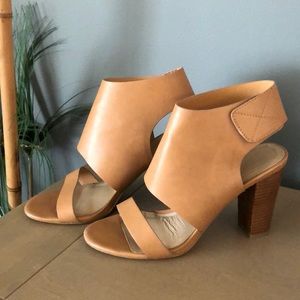 ALDO open toe shoes with chunky heel